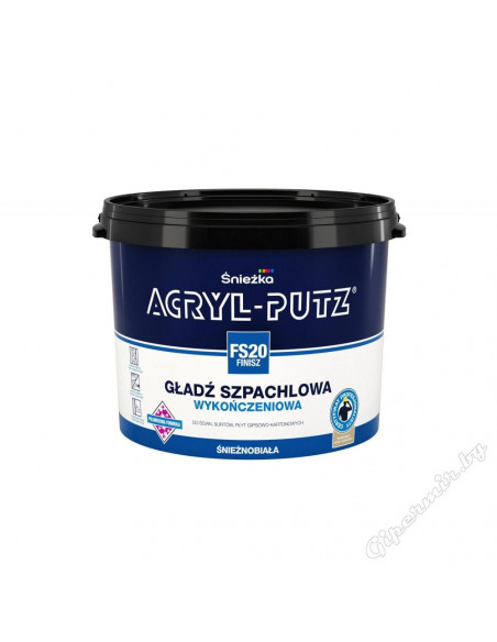 АКРИЛ-ПУТС фініш, готове шпаклівка, 17 кг