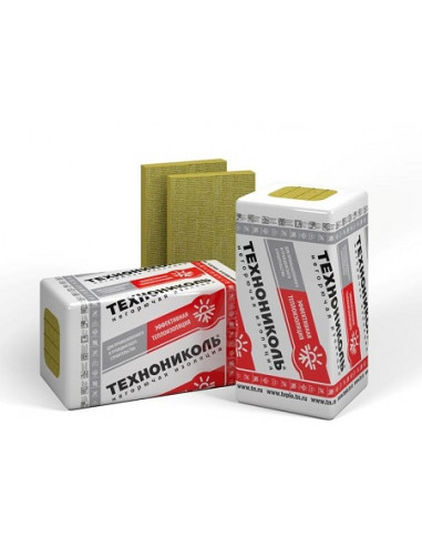 Технофас ЕФЕКТ 1200*600*100 (0,144 м3), ( 1,44 м2 ) Базальтовий утеплювач Техноніколь 135 щільність