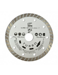  Диск алмазний "HAISSER" MULTIPURPOSE 125*1.2*3*22.23  