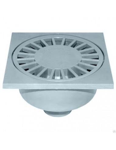 Трап 110/150*150 бічний нерж.решітка