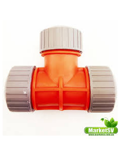 Трійник 3/4*3/4*3/4 затискний