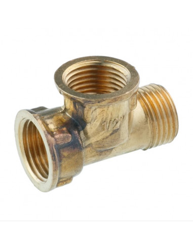 Трійник STA 1/2" ВВЗ латунний