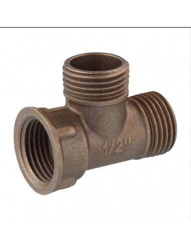 Трійник STA 1/2" ЗЗВ латунний