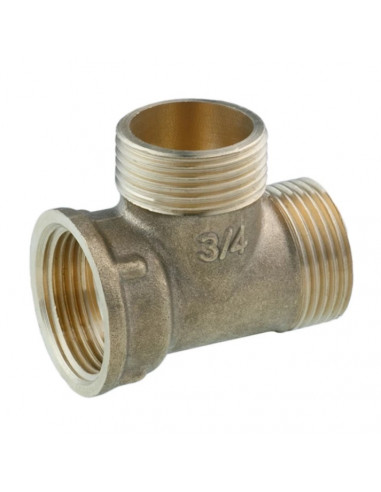 Трійник STA 3/4" ЗЗВ латунний