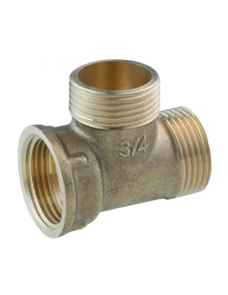 Трійник STA 3/4" ЗЗВ латунний