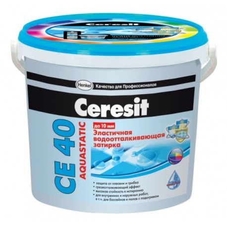 Затирка "Ceresit" СЕ 40  №31 д/швов водостойкая кремовая 2 кг