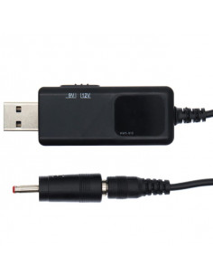 Універсальний провід/адаптер/конвертер для роботи роутера від павербанку/powerbank USB-DC 9 або 12v 