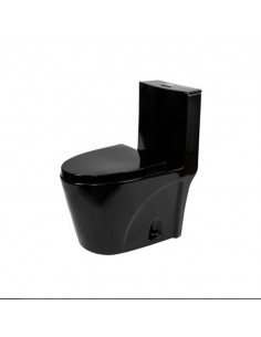 Унітаз-моноблок Marvin BG чорний 68*37*77