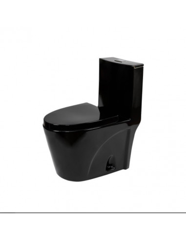 Унітаз-моноблок Marvin BG чорний 68*37*77
