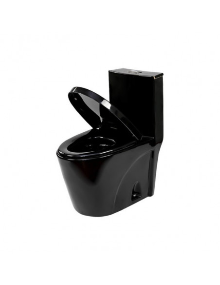 Унітаз-моноблок Marvin BG чорний 68*37*77