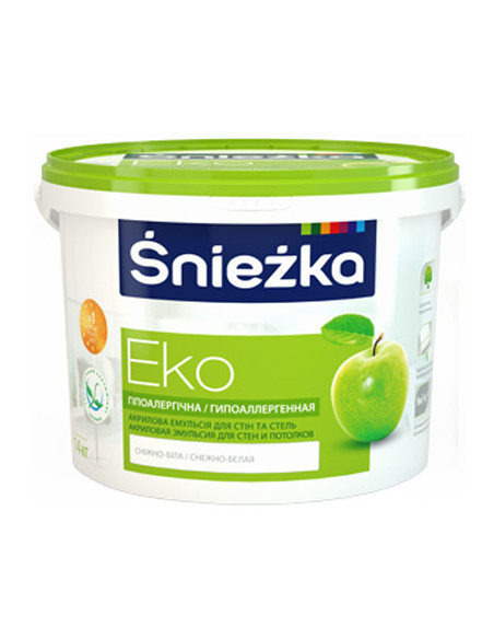 Фарба "Еко-Снежка" 10л (14кг)