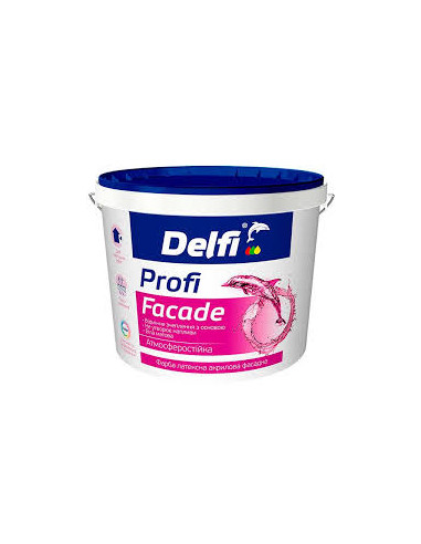 Фарба латексна фасадна Profi Facade "Delfi" 4,2 кг