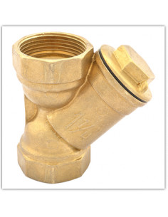 Фільтр грубого очищення латунь 1/2" В, 1/2" В (Укр.)