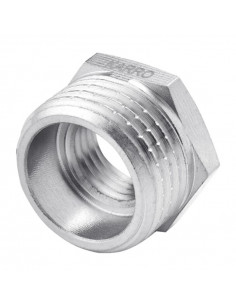 Футорка Karro 3/4"х1/2" ЗВ нікельована KR-3115