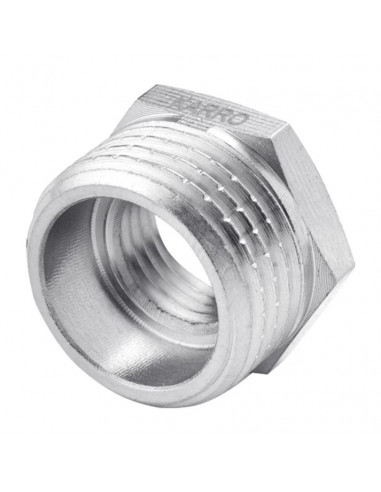 Футорка Karro 3/4"х1/2" ЗВ нікельована KR-3115