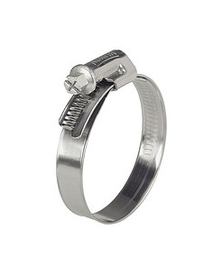 Хомут черв'ячний нержавіюча сталь 9мм D120-140мм