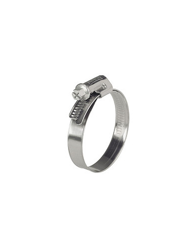 Хомут черв'ячний нержавіюча сталь 9мм D120-140мм