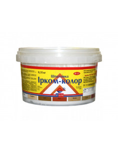 Шпаклівка по дереву Ірком IP-23, махагон, 0,35 кг