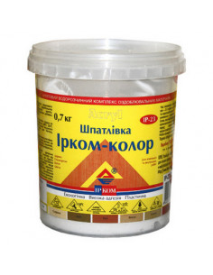 Шпаклівка по дереву Ірком IP-23, смерека, 0,7 кг
