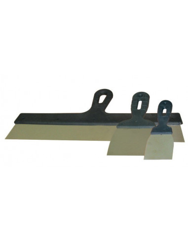 Шпатель із пластмасовою ручкою, 100 мм (Україна)