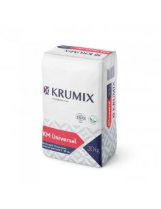 Штукатурка суміш КМ Universal  30кг KRUMIX (5-50ММ)