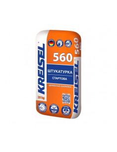 Штукатурка цементо-вапняна 560 25кг KREISEL