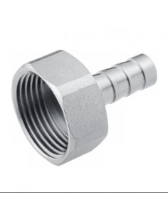 Штуцер Karro 1/2" РВ, D=10 мм нікельований KR-820