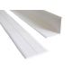 Кут декоративний ПВХ (15*15*2700мм) білий
