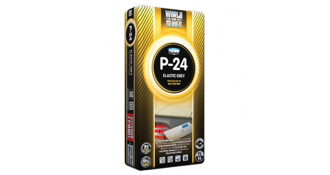 Клейова суміш для плитки еластична Полімін (Polimin) P24 Elastic, 25кг