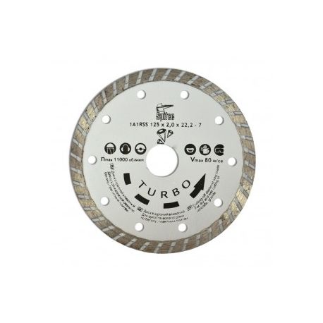 Алмазний диск "TURBO" 180 мм