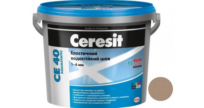 Фуга Ceresit CE 40 карамель №46 1кг 