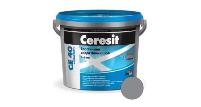 №05 Фуга "Ceresit" СЕ 40 Блискучий агат 2 кг