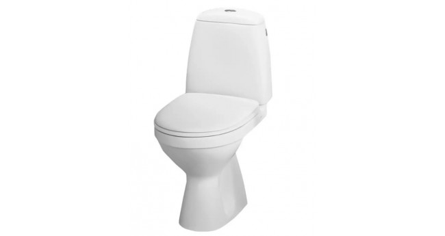Унітаз-компакт KOLO Solo S7921800UA з бачком і сидінням Soft Close дюропласт, гор. випуск