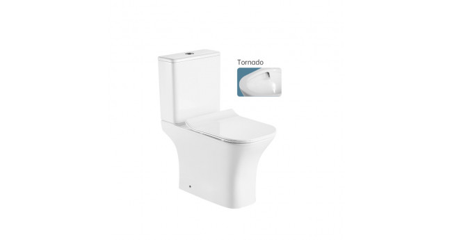 Унітаз Henk TRN HL 65X34X77 білий