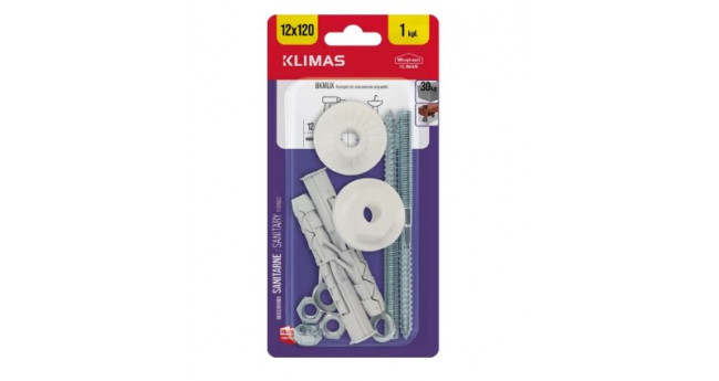 Кріплення для умивальника на стіну D=12mm, L=120mm