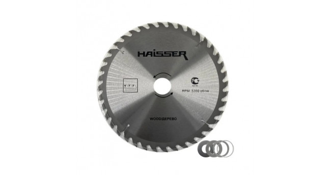 Диск пильний 185*20 36 зуб. по дереву HAISSER