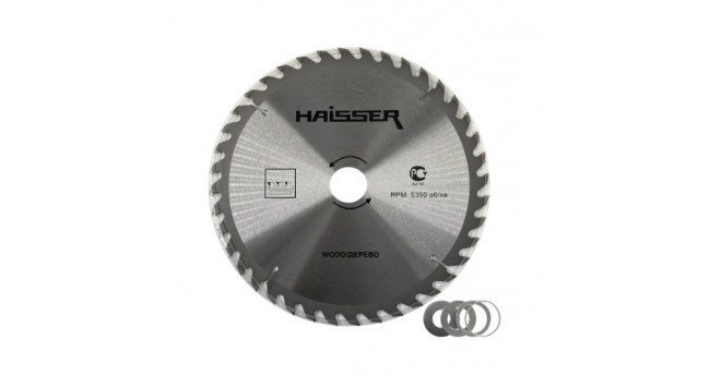 Диск пильний 250*30 60 зуб. по дереву HAISSER