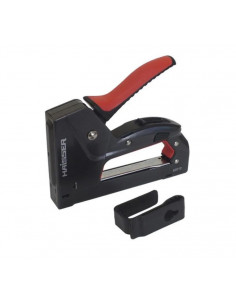  Степлер будівельний 53, тип 4-14 мм, Haisser (з регулюванням сили удару)