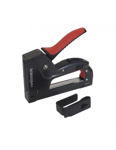  Степлер будівельний 53, тип 4-14 мм, Haisser (з регулюванням сили удару)