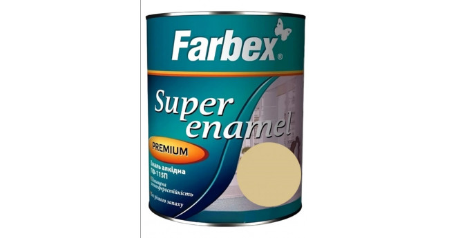 Емаль ПФ-115 Farbex 2,8 кг, Бежева