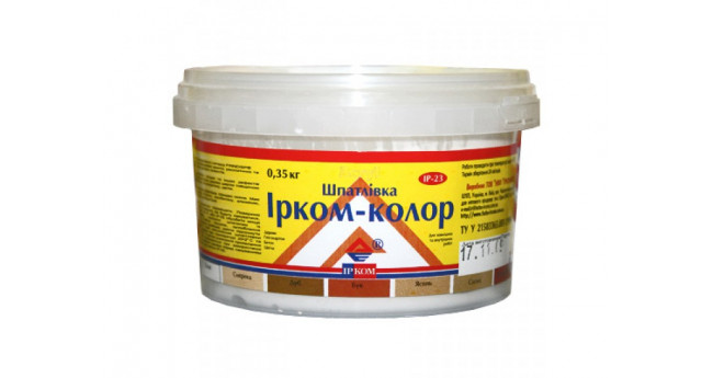 Шпаклівка по дереву Ірком IP-23, смерека, 0,35 кг