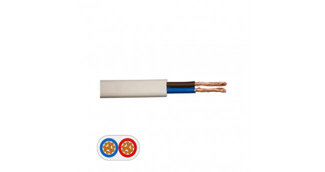 Кабель  ШВВП Меганом, 2x1,5 кв.мм