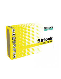 Базальтовий утеплювач Shtock Фасад 100мм (1,44 м2/упаковка, 1200*600 ) 135 кг/м3