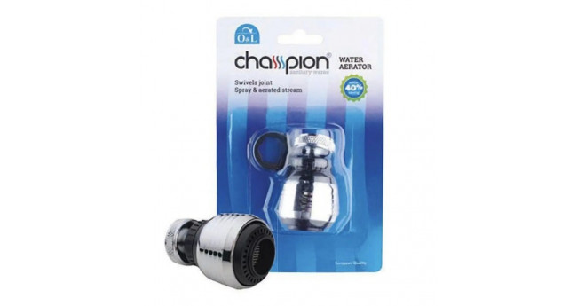 Аератор поворотний Champion AE-002 М22/М24 пластик блістер