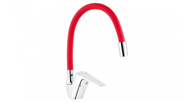Змішувач кухня Kroner KRM Odra C032 RED