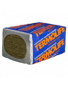 Базальтовий утеплювач Termolife ТЛ Еко Фасад 50мм (2,4м2/упаковка) 135 кг/м.
