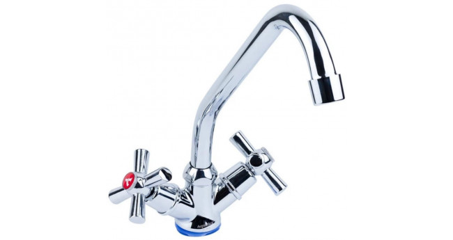 Змішувач PM ½" для кухні економ на гайці AQUATICA PM-1B157C (9780100)