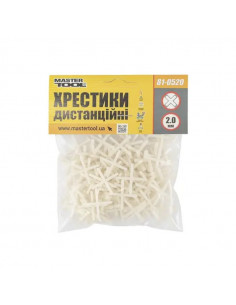  Хрестики дистанційні 2,0 мм (120шт) 