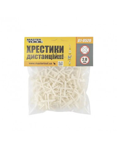  Хрестики дистанційні 2,0 мм (120шт) 