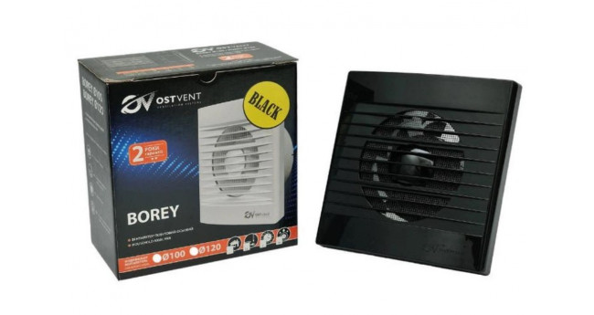 Вентилятор Borey 120 S BLACK
